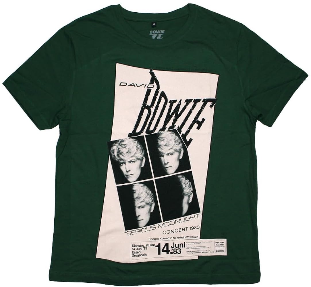 【超貴重】デヴィッド・ボウイ 1983年 シリアス・ムーンライト Tシャツ ITEMS｜ブラックマーケット｜名古屋の革ジャン取扱専門店｜Lewis